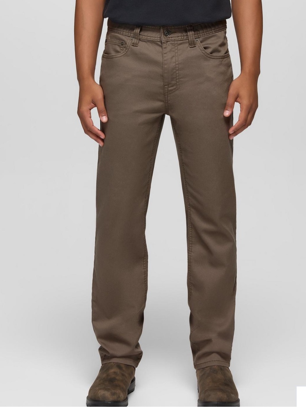 Prana Men’s Bridger Jean 30” inseam in Dark Mud New with Tag M-412 Sz 38 x 30